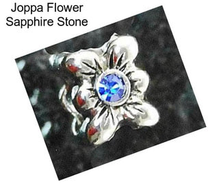 Joppa Flower Sapphire Stone