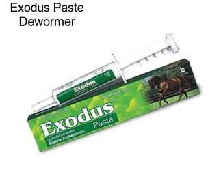 Exodus Paste Dewormer