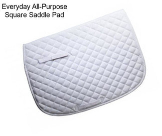 Everyday All-Purpose Square Saddle Pad