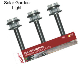 Solar Garden Light