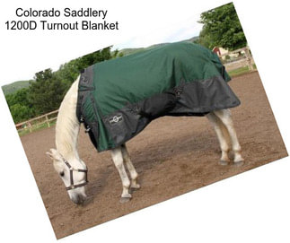 Colorado Saddlery 1200D Turnout Blanket