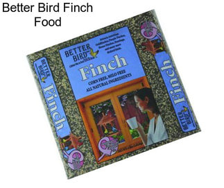 Better Bird Finch Food