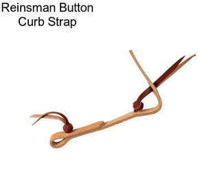 Reinsman Button Curb Strap