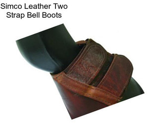 Simco Leather Two Strap Bell Boots