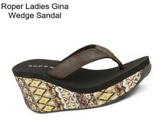 Roper Ladies Gina Wedge Sandal