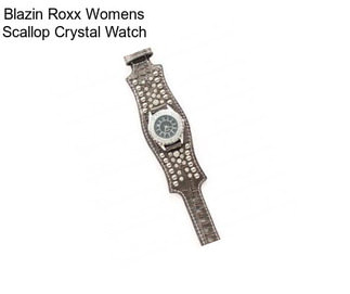 Blazin Roxx Womens Scallop Crystal Watch