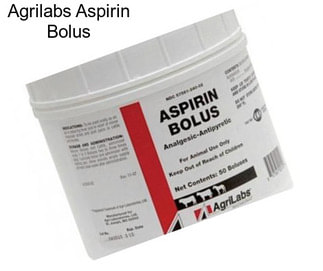 Agrilabs Aspirin Bolus