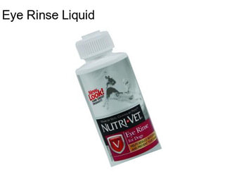 Eye Rinse Liquid