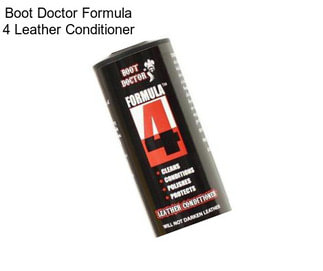 Boot Doctor Formula 4 Leather Conditioner