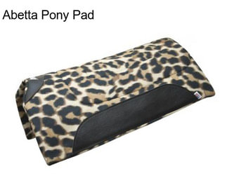 Abetta Pony Pad