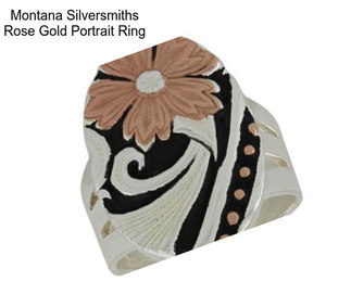Montana Silversmiths Rose Gold Portrait Ring