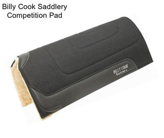 Billy Cook Saddlery Competition Pad