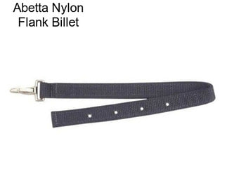 Abetta Nylon Flank Billet