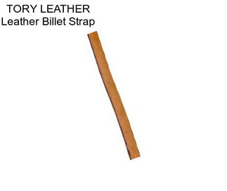 TORY LEATHER Leather Billet Strap