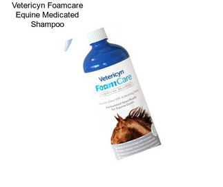 Vetericyn Foamcare Equine Medicated Shampoo