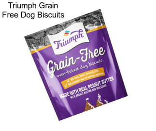 Triumph Grain Free Dog Biscuits