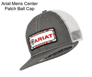 Ariat Mens Center Patch Ball Cap