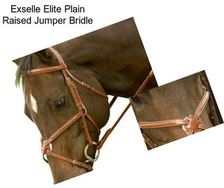 Exselle Elite Plain Raised Jumper Bridle