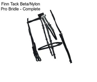 Finn Tack Beta/Nylon Pro Bridle - Complete