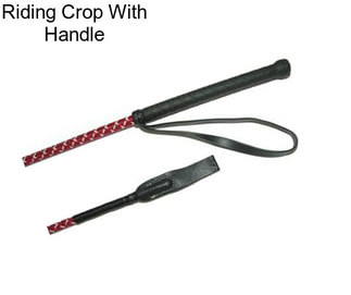 Riding Crop With Handle