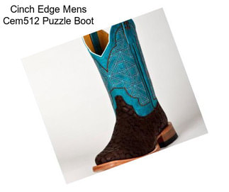 Cinch Edge Mens Cem512 Puzzle Boot