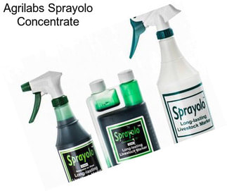 Agrilabs Sprayolo Concentrate
