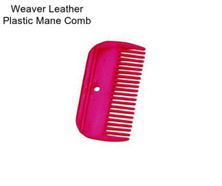 Weaver Leather Plastic Mane Comb