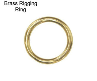 Brass Rigging Ring