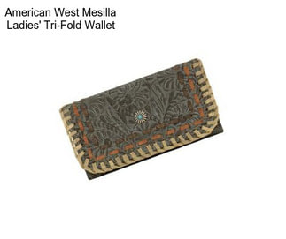 American West Mesilla Ladies\' Tri-Fold Wallet