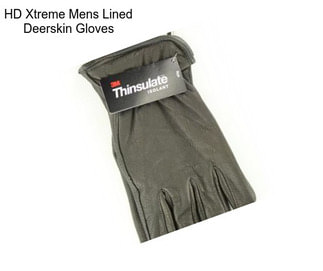 HD Xtreme Mens Lined Deerskin Gloves