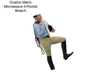 Ovation Men\'s Microweave 4-Pocket Breech