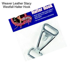 Weaver Leather Stacy Westfall Halter Hook