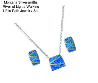 Montana Silversmiths River of Lights Walking Life\'s Path Jewelry Set