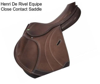Henri De Rivel Equipe Close Contact Saddle