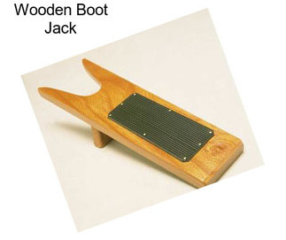 Wooden Boot Jack