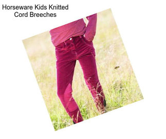 Horseware Kids Knitted Cord Breeches