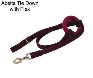 Abetta Tie Down with Flex