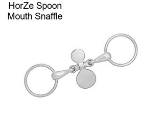 HorZe Spoon Mouth Snaffle