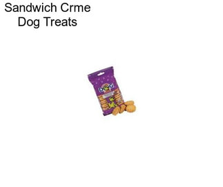 Sandwich Crme Dog Treats