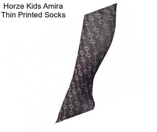 Horze Kids Amira Thin Printed Socks