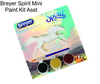 Breyer Spirit Mini Paint Kit Asst