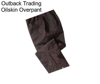 Outback Trading Oilskin Overpant