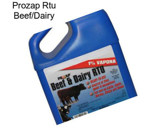 Prozap Rtu Beef/Dairy