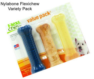 Nylabone Flexichew Variety Pack