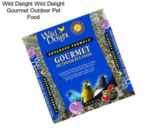 Wild Delight Wild Delight Gourmet Outdoor Pet Food