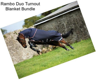 Rambo Duo Turnout Blanket Bundle