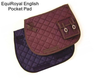 EquiRoyal English Pocket Pad