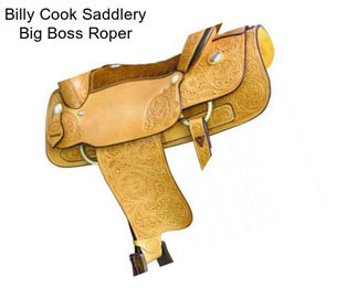 Billy Cook Saddlery Big Boss Roper