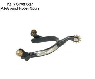 Kelly Silver Star All-Around Roper Spurs