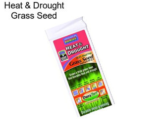 Heat & Drought Grass Seed